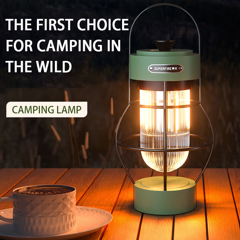 THE FIRST CHOICE FOR CAMPING IN THE WILD CAMPING LAMP