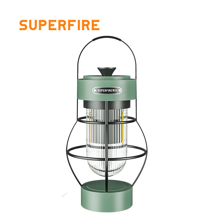 Lampe de lanterne de camping Alpinisme en plein air Camping Lanternes d'éclairage portables LED à piles Hang Tent Light | SUPERFIRE T52