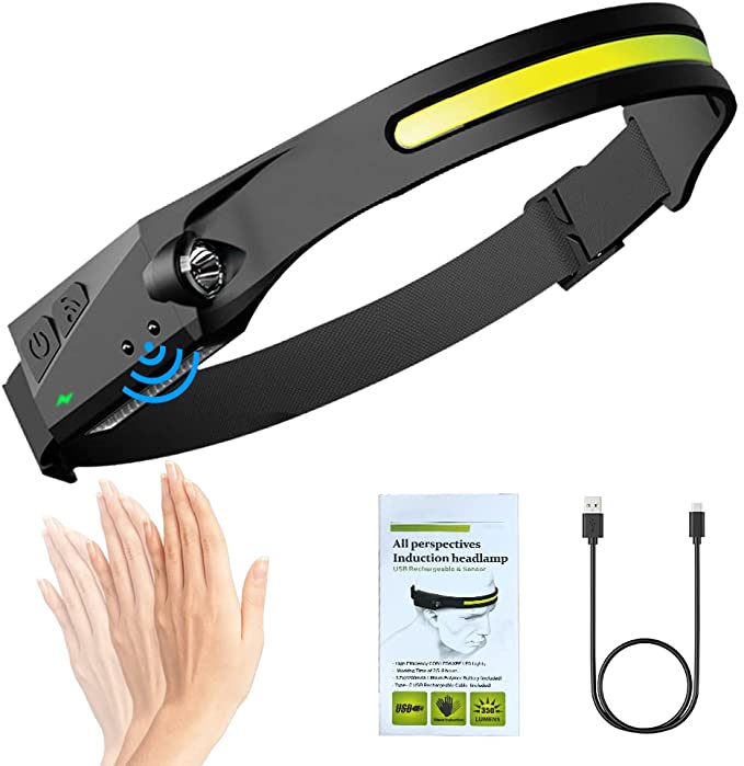 Lampe ontale à Induction Rechargeable par USB, capteur Lampe ontale à Induction Rechargeable par USB, capteur