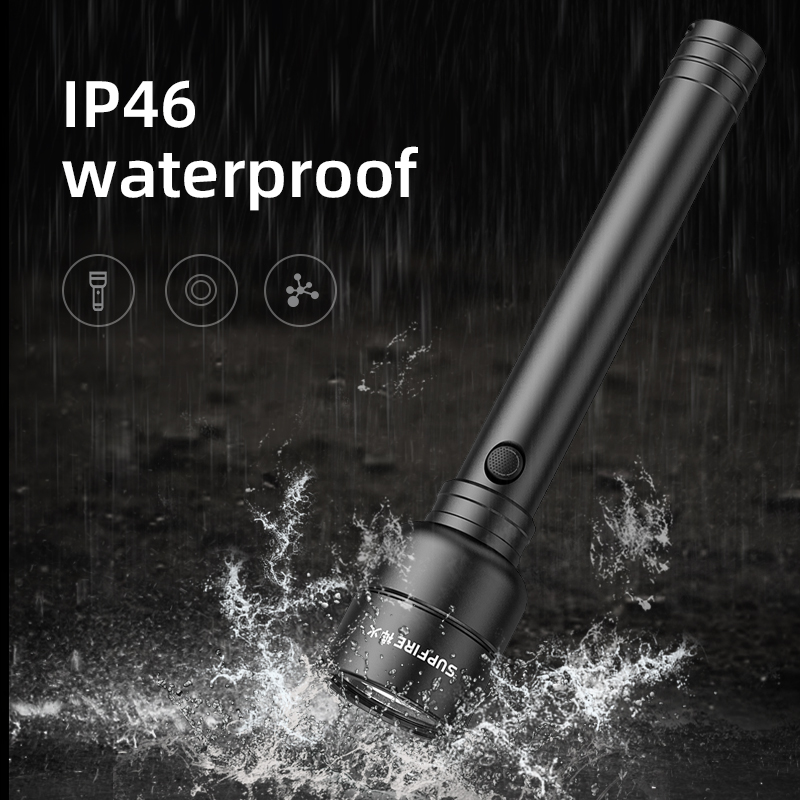 20W High-Power Flashlight Strong Light Long-Range Waterproof Torch Light Rechargeable LED Flashlight | SUPERFIRE Y16