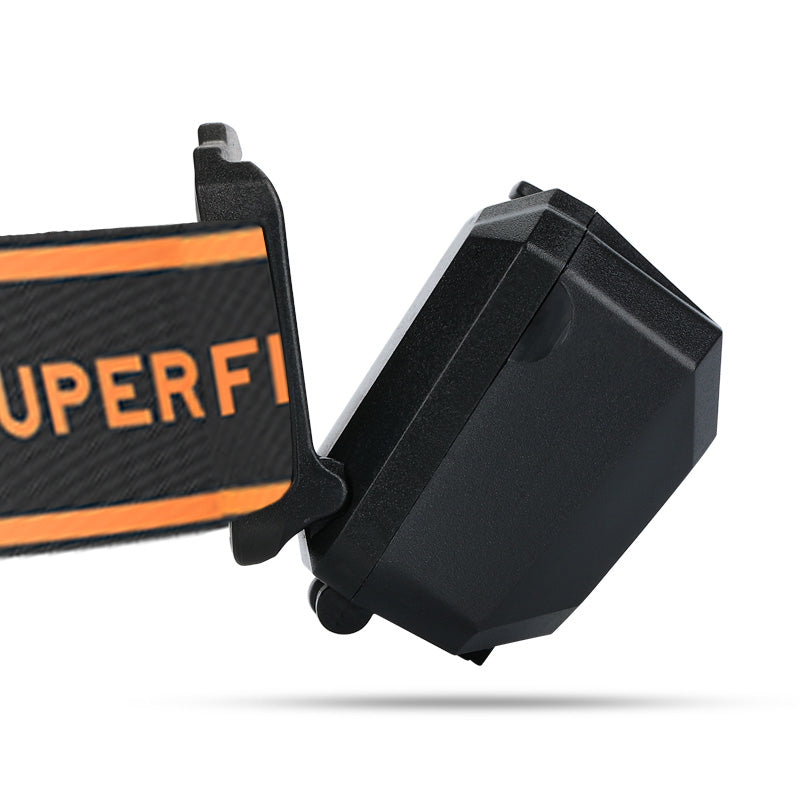 SUPERFIRE X30 Sensored Headlamp LED + COB Luz de cabeza portátil con USB recargable para ciclismo Pesca Camping Caza