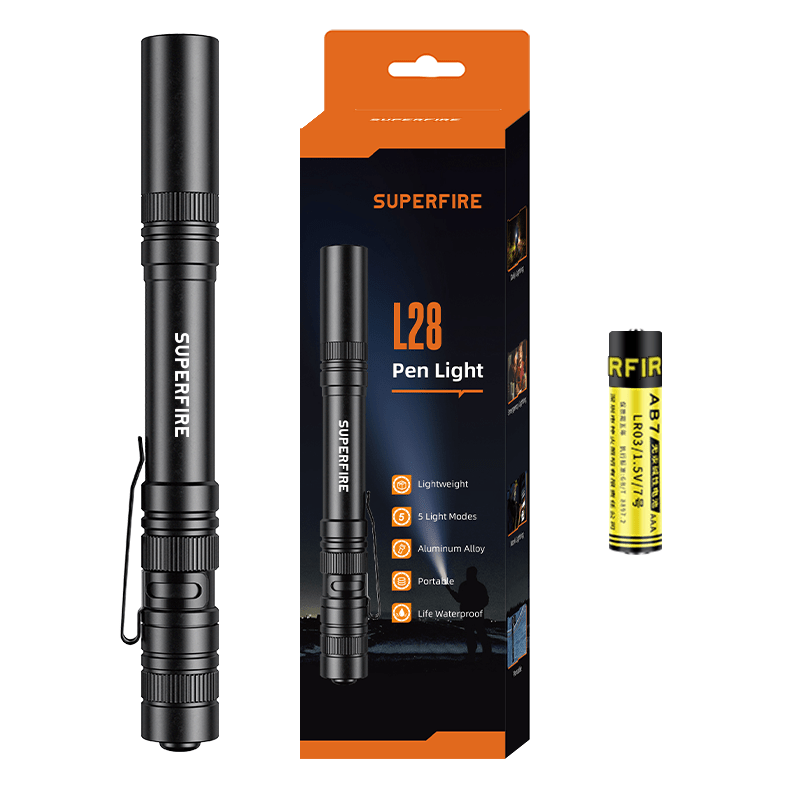 Lampes de poche stylo | SUPERFIRE L28/X18