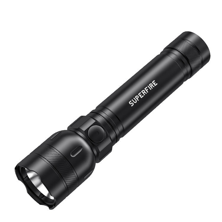 LED Flashlight 7W Type-C Rechargeable Built in 18650 Battery Ultra Bright Hunting Tactical Flashlight | SUPERFIRE GTS6