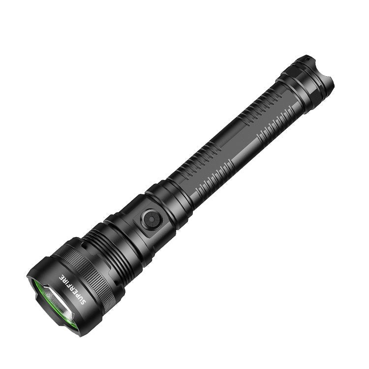6000LM Lampe de poche de chasse portable Rechargeable en alliage d'aluminium Lampes de poche LED tactiques étanches | SUPERFEU Y12